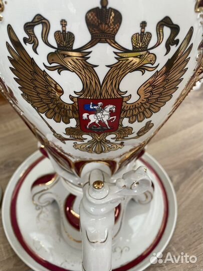 Самовар фарфоровый Дельта-х