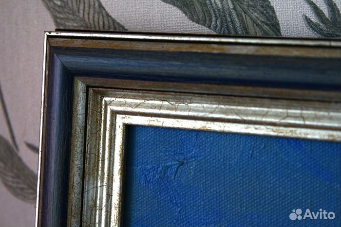 Ночной морской пейзаж - 78х64 (масло)