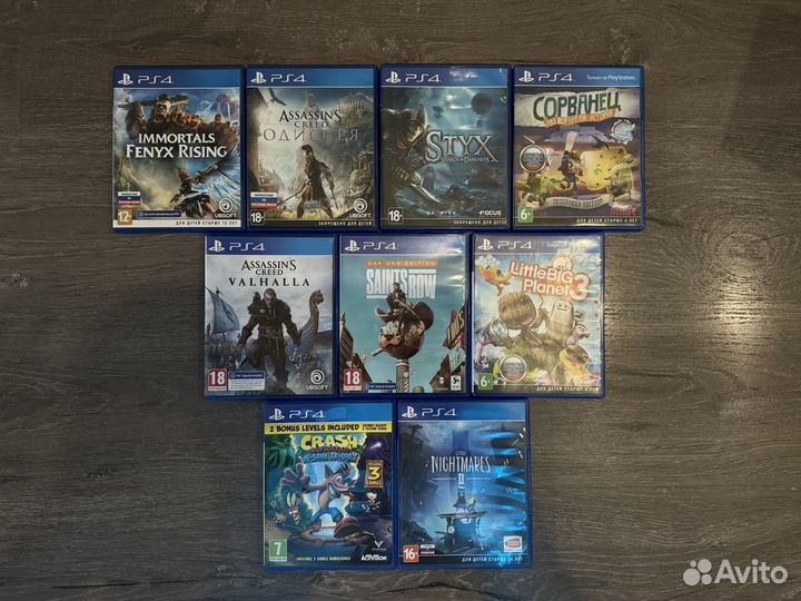 Игры Sony Playstation 4 / 5 (PS4, PS5)