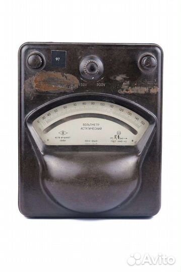 Аств Вольтметр (пред.изм 150V-300V, 2kV), 52 г.в
