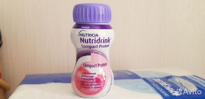 Питание Nutridrink Compact Protein, супы Нутрикомп