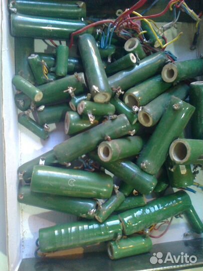 Резисторы пэв-10 / пэв-50 69 шт. времён СССР