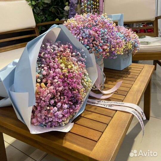 Букет из гипсофилы