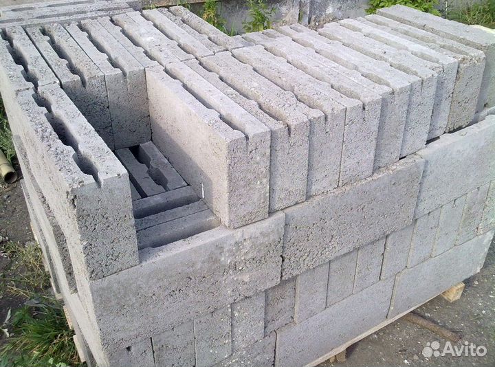 Керамзитобетонный блок