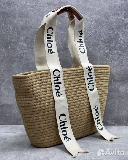 Сумка женская плетеная chloe