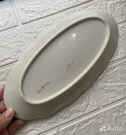 Селедочница СССР фарфор