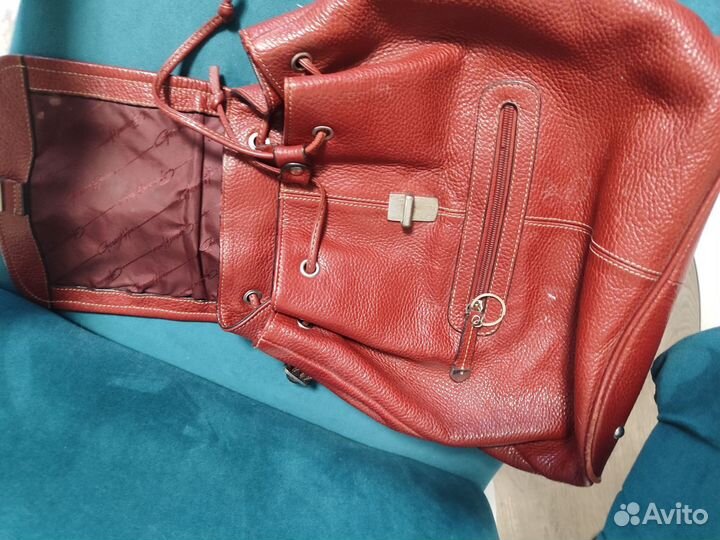 Рюкзак женский кожаный