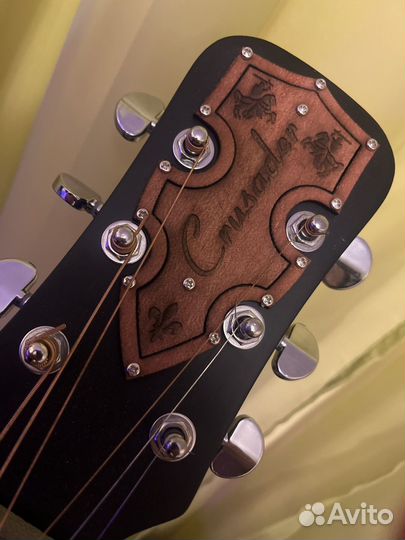 Гитара электроакустика Crusader (CF 6001 BK)