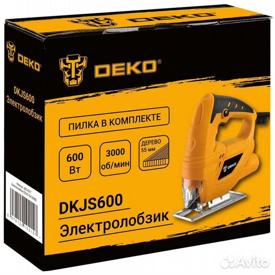 Электролобзик deko dkjs600