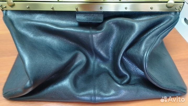 Сумка саквояж натуральная кожа мужская