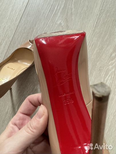 Туфли christian louboutin 35 35,5 оригинал