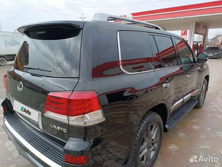 Lexus LX 5.7 AT, 2012, битый, 245 000 км