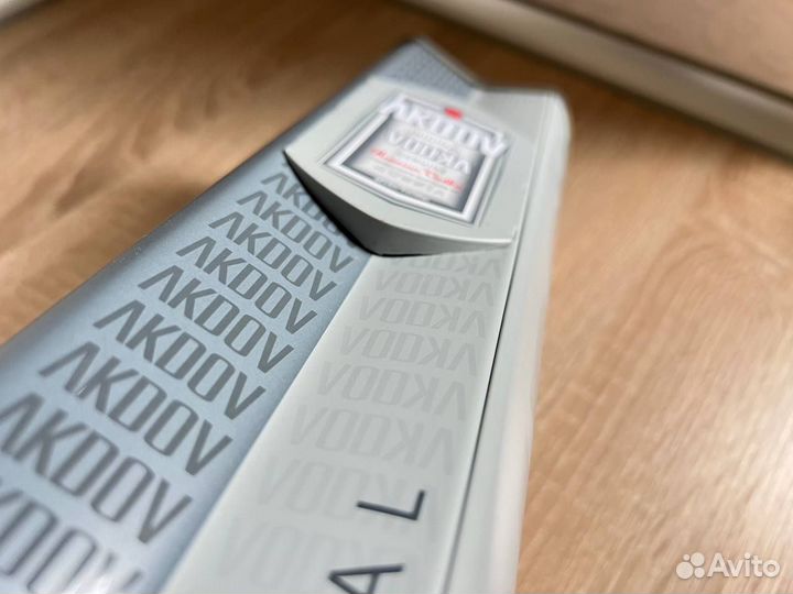 Тубус коробка упаковка от водки akdov