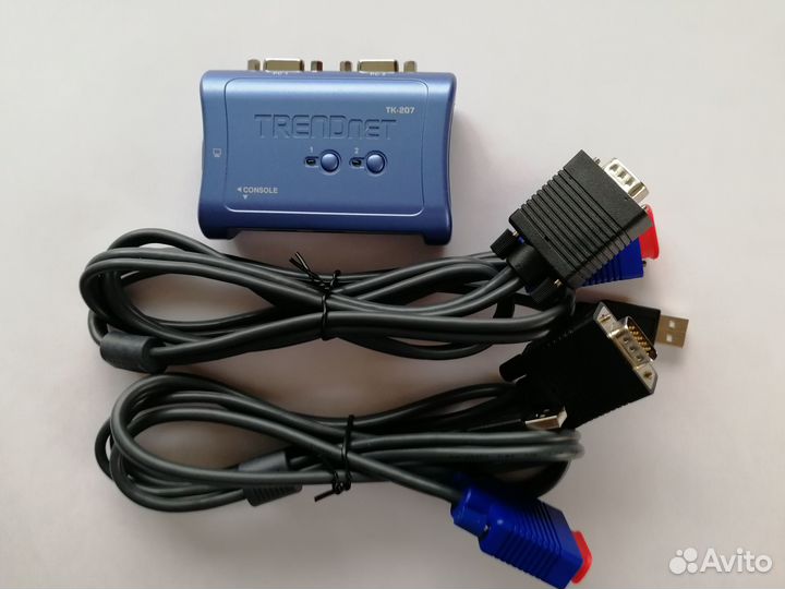 KVM Switch D-Link KVM-121, TrendNet TK-207