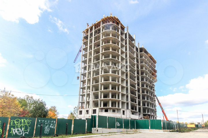 2-к. квартира, 56,5 м², 5/17 эт.
