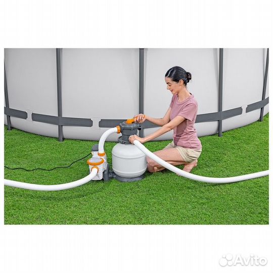 Фильтр-насос для бассейнов песочный 220-240V, 8327