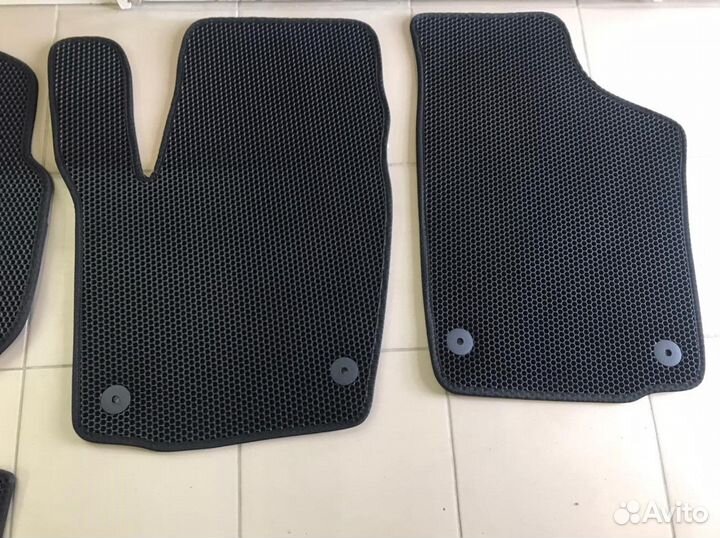 Ковры в салон Skoda Rapid, VW Polo лифтбек EVA