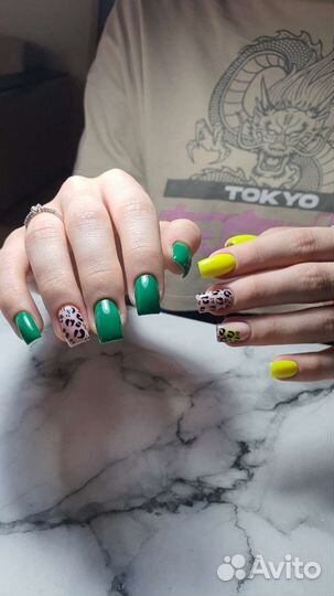 Маникюр,гель-лак,наращивание
