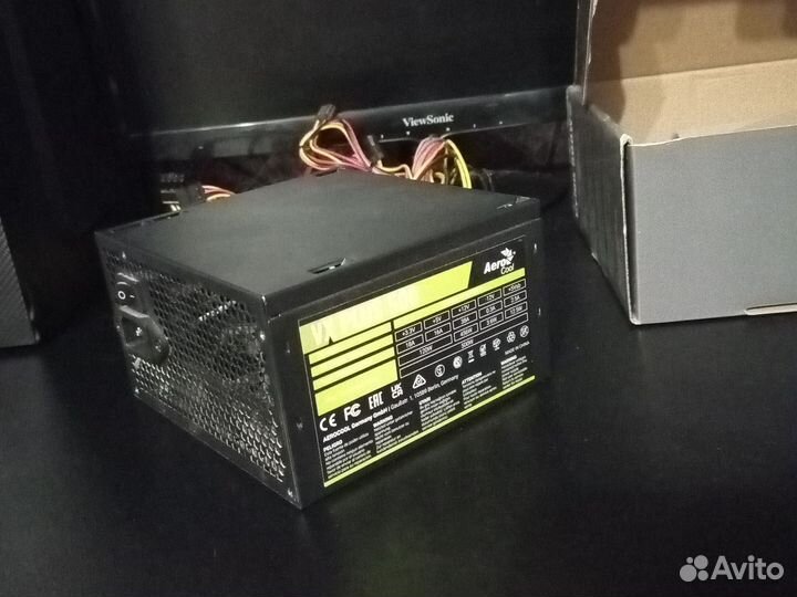 Блок питания aerocool vx plus 500w