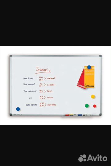 Доска Магнитно-маркерная 60на90 см brauberg новая