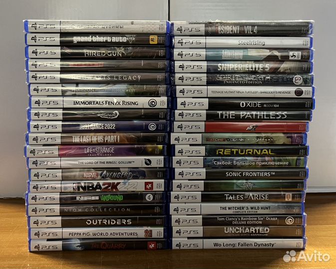 Игры для PlayStation 5 в ассортименте
