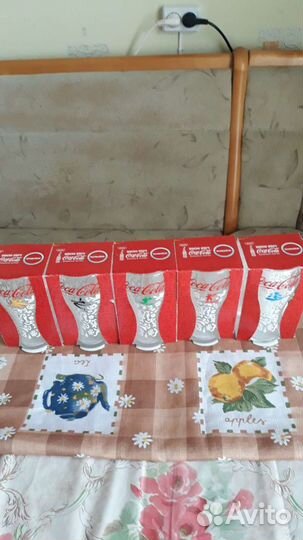 Стаканы кока кола олимпийские