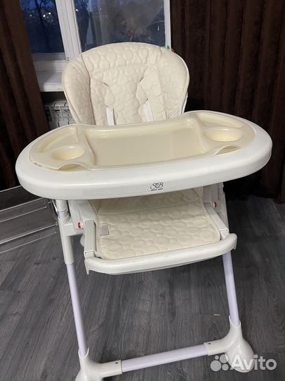 Стульчик для кормления шезлонг- качалка 2в1