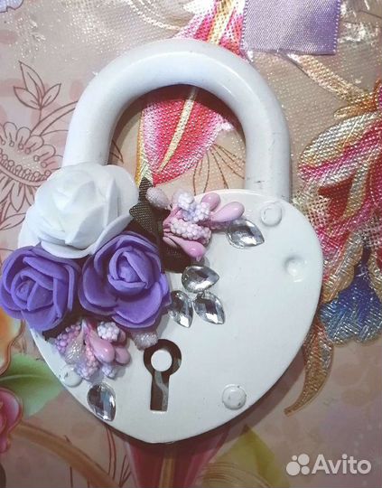 Свадебный замочек