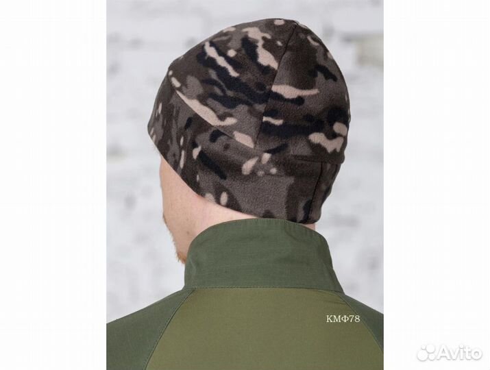 Шапка флисовая кмф78