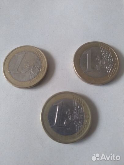 Набор монет евро
