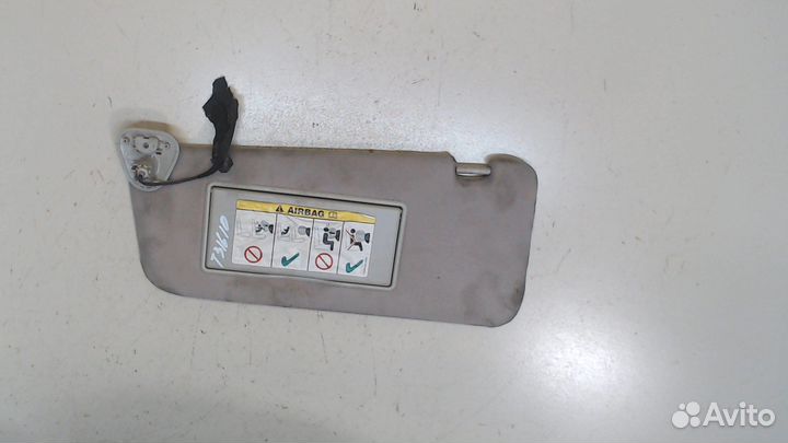 Козырек солнцезащитный Jaguar XJ 2003–2008, 2003