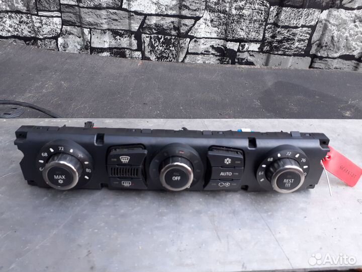 Бмв е60 панель управления климатом