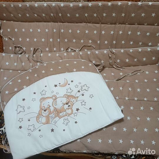 Бортики в детскую кроватку