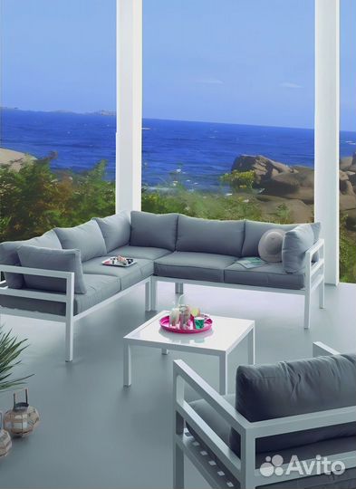 Садовая мебель лофт, уличная мебель