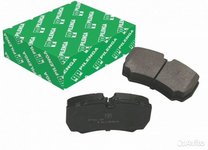 Колодки тормозные дисковые