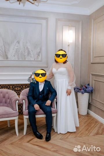 Свадебное платье 46 48 50