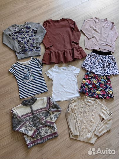 Пакет вещей на девочку 128