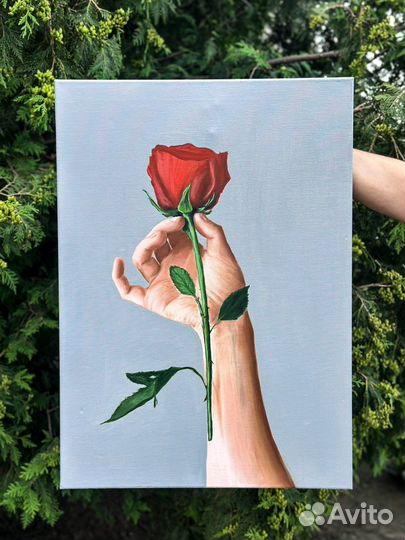 Картина маслом на холсте для интерьера