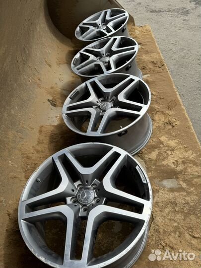 Литые диски r 21 mercedes amg