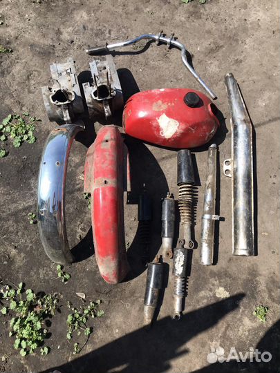 Мотоциклы в разборе