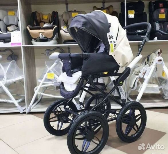 Коляска модульная Cobaby 2 в 1 6300 экокожа