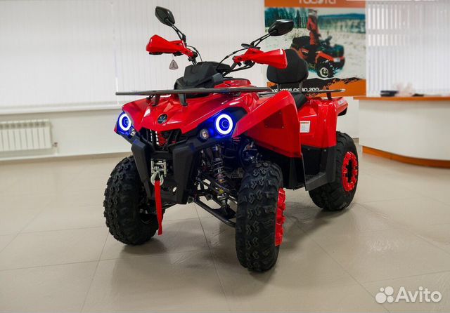 Квадроцикл Sharmax 280 Hummer красный