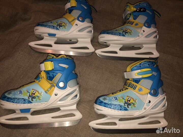 Коньки Губка Боб ) 31-35