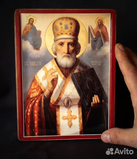 Икона деревянная 
