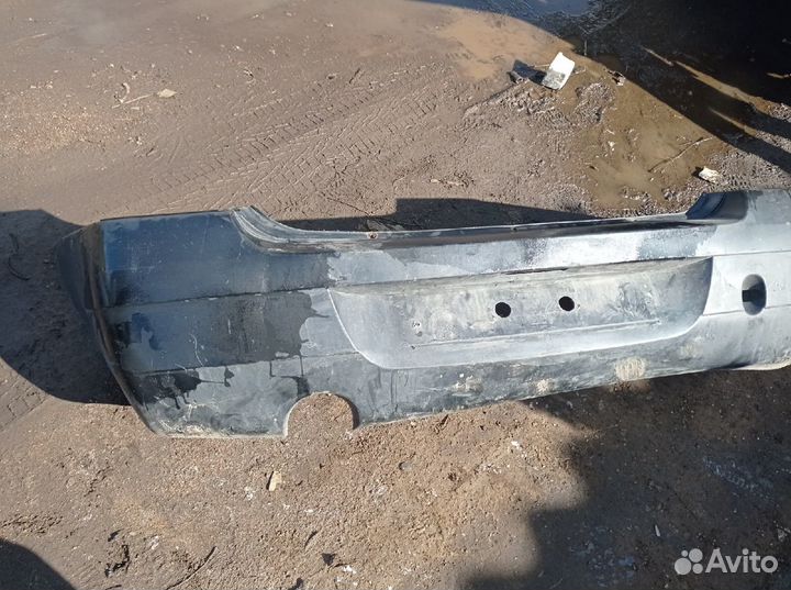 Бампер рено логан