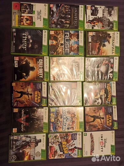 Диски, игры на xbox 360 лицензия