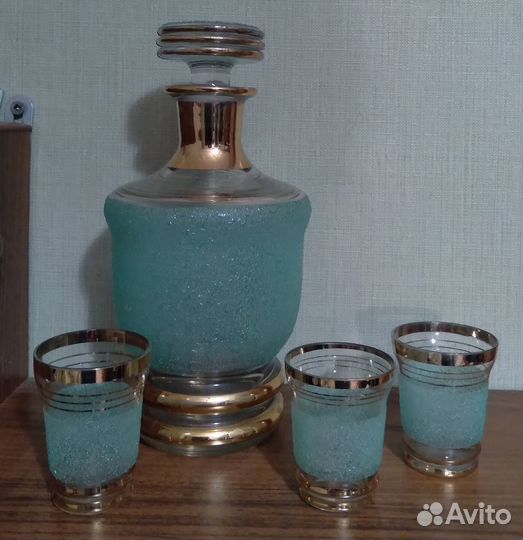 Графин с рюмками СССР