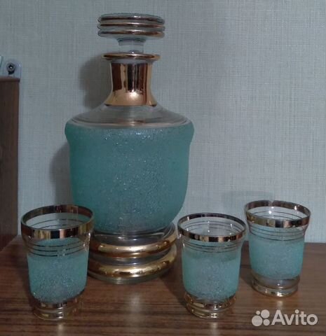Графин с рюмками СССР