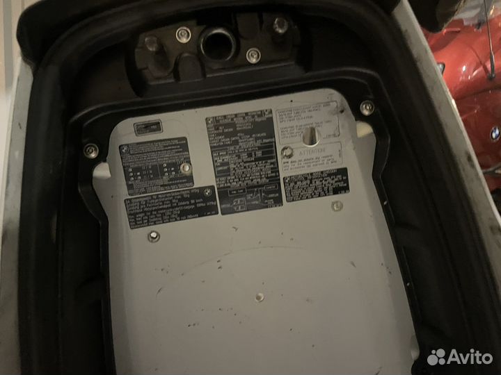 R1200RT задний кофр полный комплект полиция