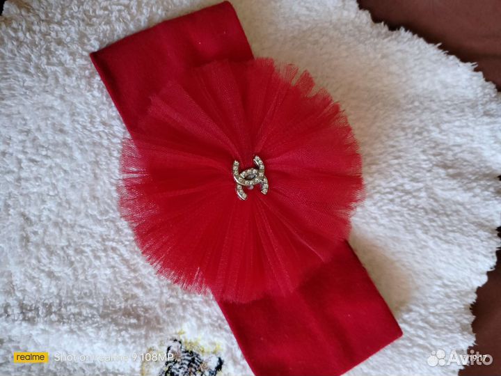 Повязка на голову для девочки